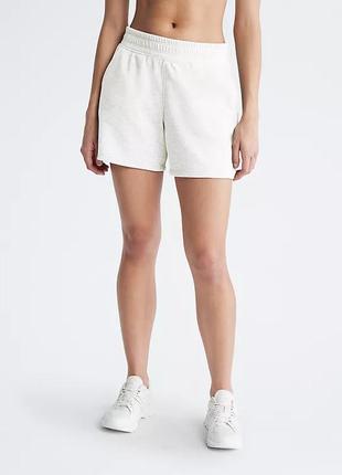 Женские шорты calvin klein (ck textured cotton drawstring shorts ) c америки м