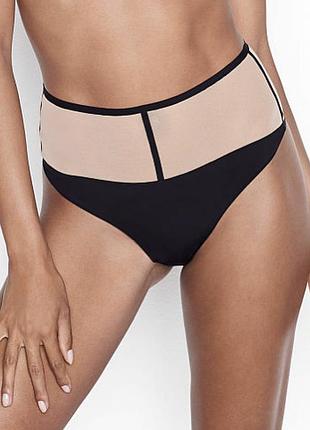 Трусы с высокой посадкой виктория секрет
