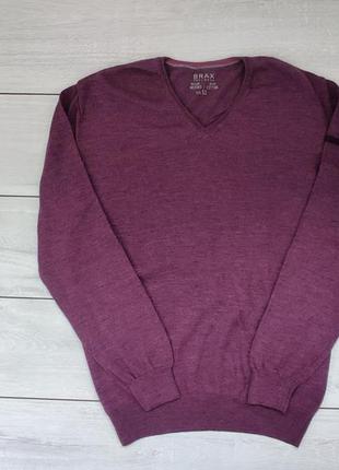 Свитер пуловер из шерсти мериноса экстра класса оригинал5 фото
