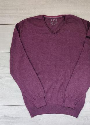 Свитер пуловер из шерсти мериноса экстра класса оригинал1 фото