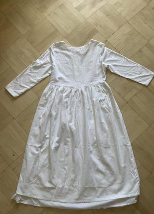 Льняное макси платье6 фото
