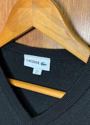 Пуловер lacoste розмір m/l4 фото