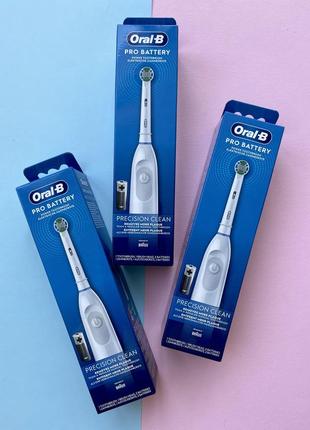 🔥ораллб/oralb электрическая зубная щетка! на батарейку!