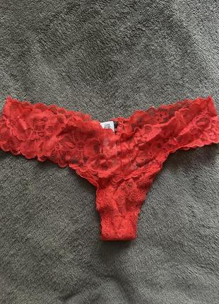 Трусики стринги victorias secret