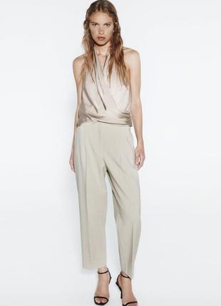 Zara базовые брюки