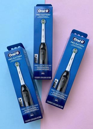 🔥оралб/oralb електрична зубна щітка! на батарейки!1 фото