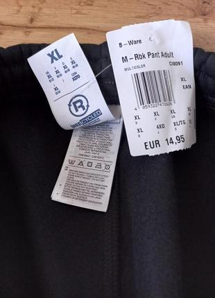 Reebok штаны на флиссе  повседневные 2xl-размер. оригинал7 фото