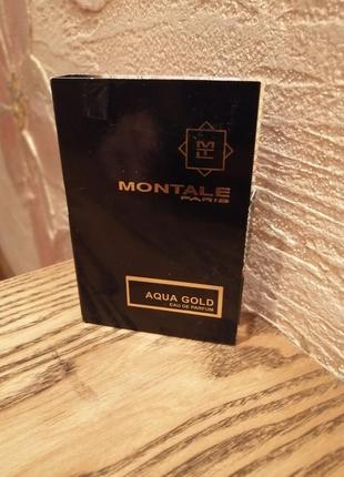 Montale aqua gold
парфюмированная вода, пробник