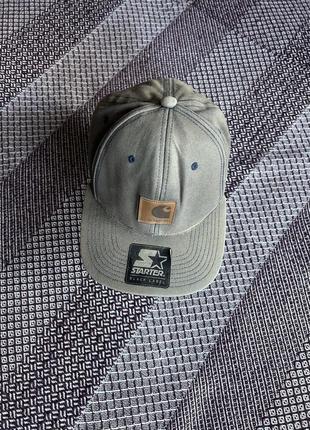 Carhartt black label logo starter vintage cap кепка снепбек оригінал б у