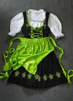 Платье в винтажном стиле. дирндль. германия