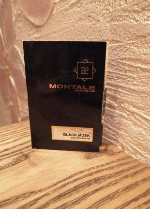 Montale black musk 
парфюмированная вода
, пробник виалка1 фото