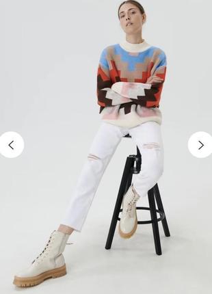 Mom джинси білі