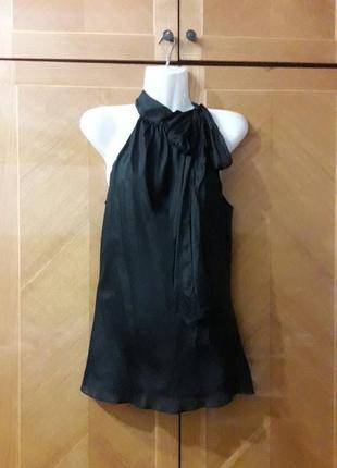 Coast 100% шелк блуза р. 8