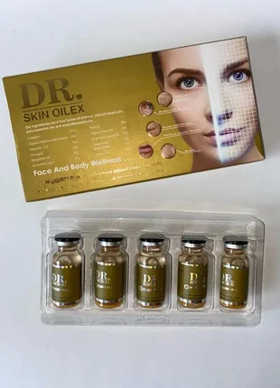 Dr skin oilex oxygen plus жидкий коллаген для лица в ампулах египет1 фото