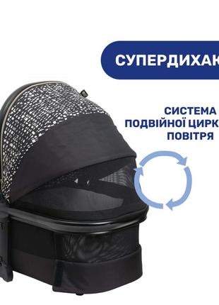 Коляска 2 в 1 chicco mysa glam dew re-lux8 фото