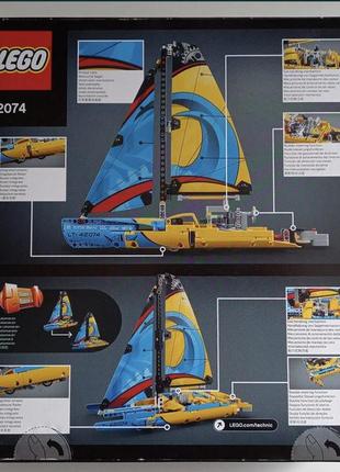 Конструктор lego technic 42074 гоночна яхта2 фото
