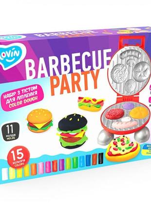 Набор для творчества с тестом barbecue party lovin 15 цветов, 41194