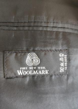 Woolmark жакет, пиджак + жилетка, шерсть 44s3 фото