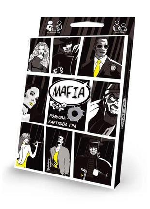 Карткова гра danko toys мафія міні (укр) (dt-g52)