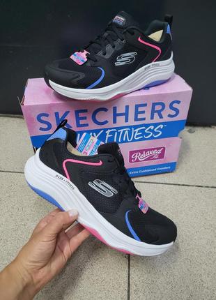 Кроссовки женские skechers оригинал 149847bkmt