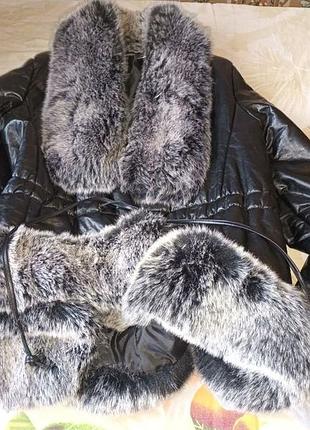 Куртка жіноча шкіра, дзвіночок