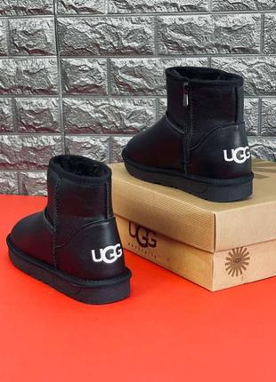 Ugg australia женские/подростковые/мужские угги кожа размеры 35-42/39-456 фото