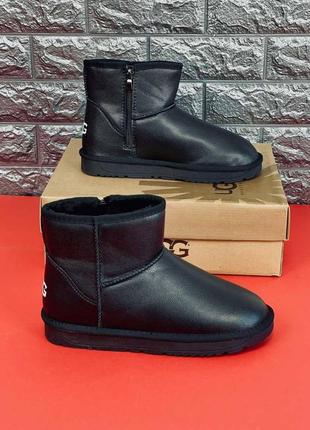 Ugg australia женские/подростковые/мужские угги кожа размеры 35-42/39-459 фото