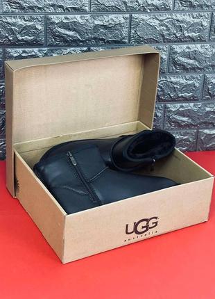 Ugg australia женские/подростковые/мужские угги кожа размеры 35-42/39-4510 фото