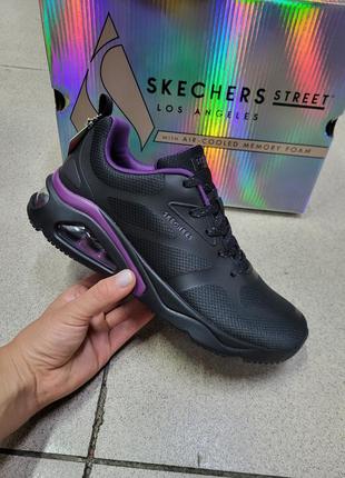 Кроссовки женские skechers uno - modern оригинал 177421bbk2 фото