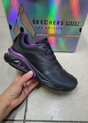 Кросівки жіночі skechers uno - modern оригінал 177421bbk