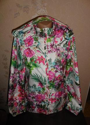 Ветровка *blukids* подклад полиестер,  14-15 лет (170 см) подойдет на s (44)