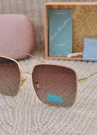 Фирменные солнцезащитные женские очки rita bradley polarized1 фото