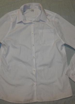 Сорочка біла нова на хлопчика р 14-15 років 164см