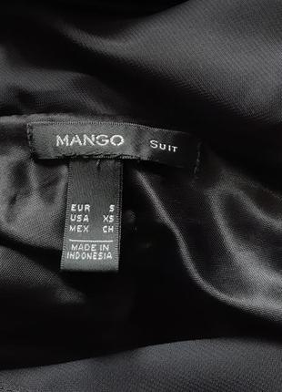 Комбіноване оксамитове плаття з довгими рукавами mango6 фото