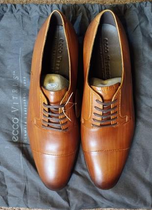 Вишукані туфлі ecco vitrus mondisl cap-toe derby5 фото