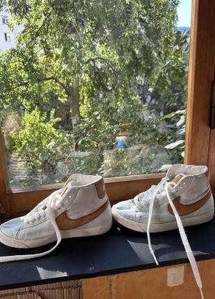 Nike blazer голубые3 фото