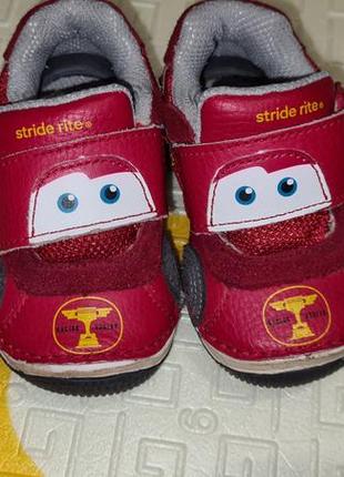 Кожаные кроссовки ботинки молния маквин макуин от disney3 фото