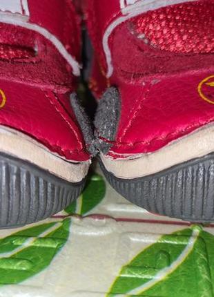 Кожаные кроссовки ботинки молния маквин макуин от disney5 фото