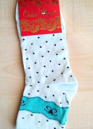 Носки женские средней высоты ароматизированные calze more турция