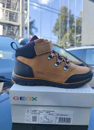 Новые демисезонные ботинки geox xunday оригинал2 фото