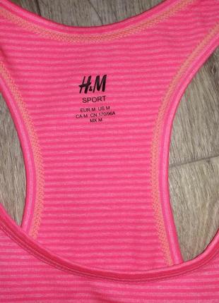 Майка жіноча h&m спортивна розмір м 46-488 фото