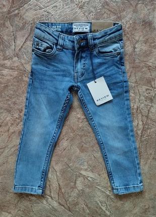 Новые джинсы зауженного кроя для мальчика review (germany)