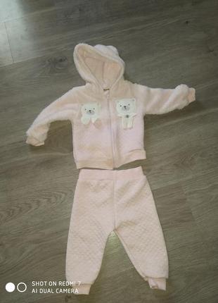 Костюмчик, тепленький,розмір 68