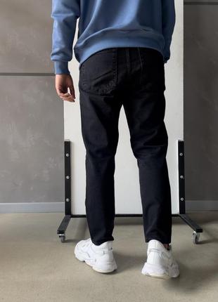 Мужские классические джинсы черные / осенние джинсы штаны для мужчин2 фото