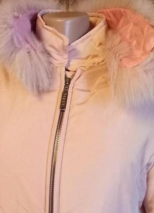 Нежно-розовая брендовая винтажная куртка gianfranco ferre studio,италия,р.d.388 фото