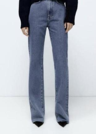 Прямі джинси zara