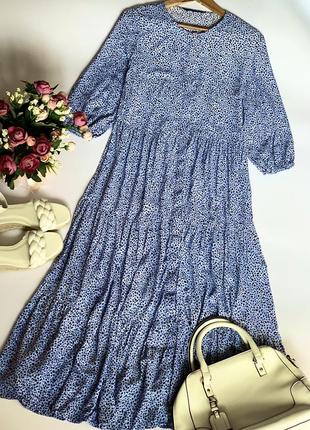 Стилтна ярусна сукня сорочка f&amp;f1 фото