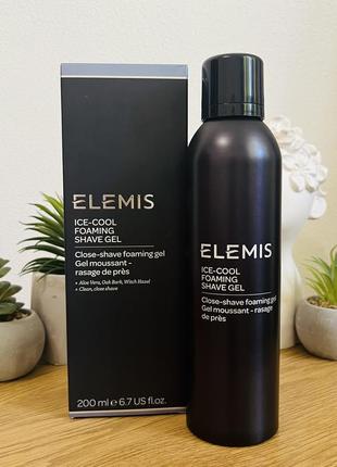 Оригинал elemis ice-cool foaming shave gel пенка-гель для бритья ледяная свежесть оригинал пена для брителя1 фото