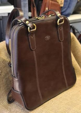 Сумка-рюкзак женский кожаный katana1 фото