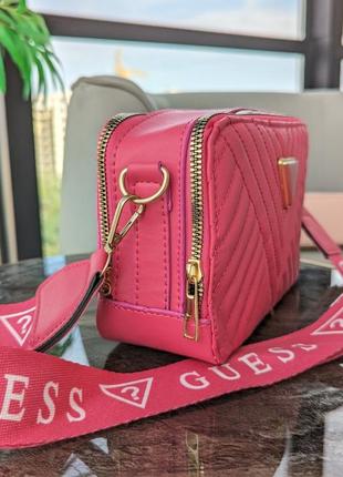 Сумка guess розовая3 фото